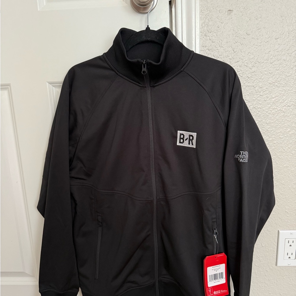 The North Face Black Performance Jacket with High Collar